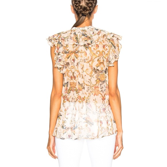 Zimmermann Painted Heart Cascade Tank Top - Picture 3 of 7